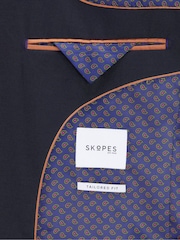 Skopes Blue Tailored Fit Farnham Suit: Jacket - Image 4 of 4