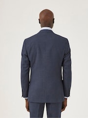Skopes Dark Blue Tailored Harcourt Suit Jacket - Image 2 of 4
