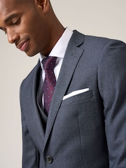 Blauw - Op maat gesneden modieuze looks - Skopes Harcourt kostuumjasje - Afbeelding 6 van 7