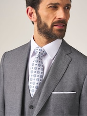 Skopes Light Grey Tailored Harcourt Suit Jacket - Image 1 of 7