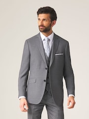 Skopes Light Grey Tailored Harcourt Suit Jacket - Image 3 of 7