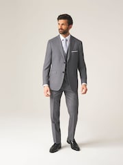 Skopes Light Grey Tailored Harcourt Suit Jacket - Image 5 of 7