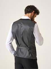 Skopes Black Cavendish Single Breasted Dinner Suit Waistcoat - Image 2 of 4