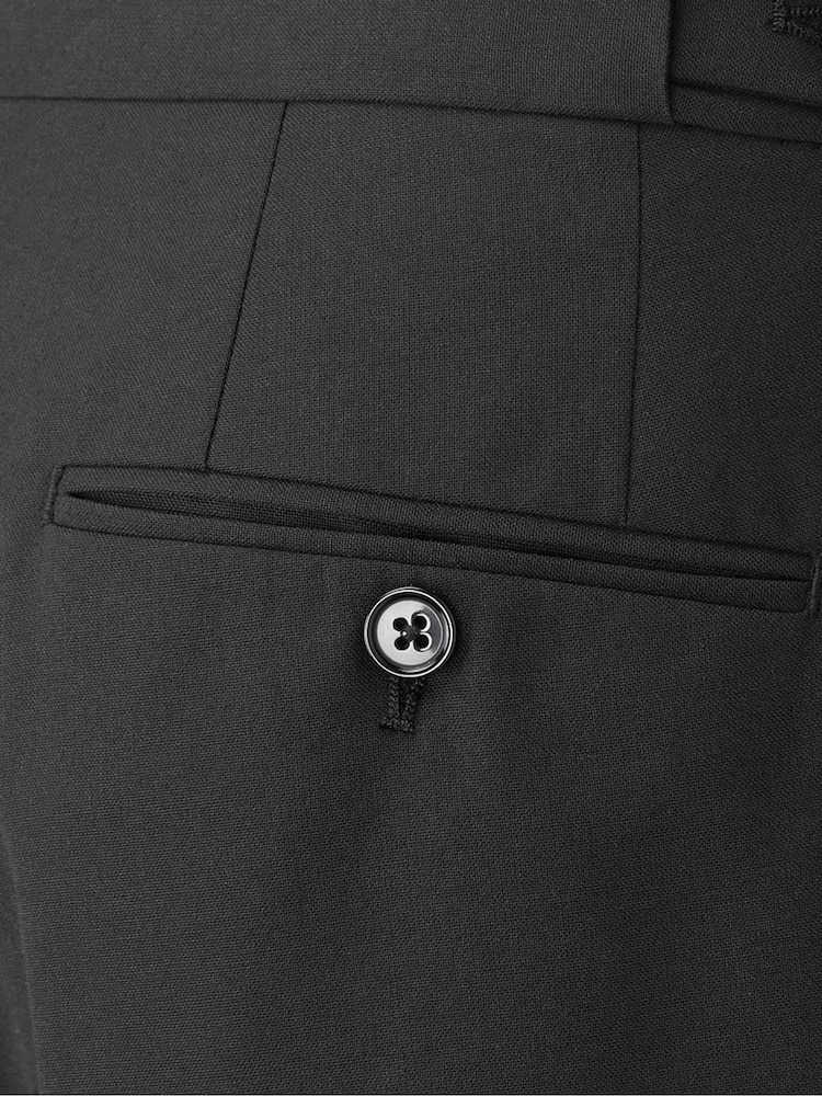 Skopes Black Cavendish Classic Fit Dinner Suit Trousers - Image 4 of 4