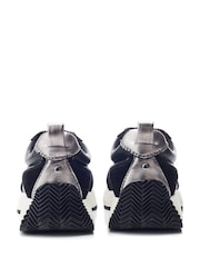 Moda in Pelle Athenea Lace up Runner Leather Trainers - Image 3 of 4