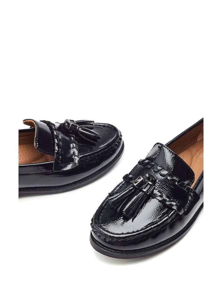 Moda in Pelle Espelette Leather Tassel Boat Shoes - Image 4 of 4 Moda in Pelle Espelette Leather Tassel Boat Shoes - Image 4 of 4