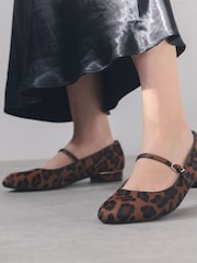 Moda in Pelle FLORENTIN BLOCK HEEL MARYJANE LEATHER SHOE - Image 1 of 5