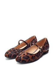 Moda in Pelle FLORENTIN BLOCK HEEL MARYJANE LEATHER SHOE - Image 3 of 5