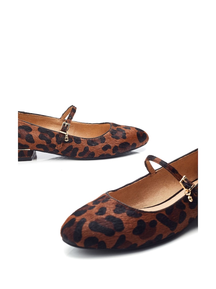 Leopardo - Moda in Pelle FLORENTIN BLOCK HEEL MARYJANE LEATHER SHOE - Imagen 5 de 5 Leopardo - Moda in Pelle FLORENTIN BLOCK HEEL MARYJANE LEATHER SHOE - Imagen 5 de 5
