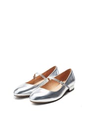 Moda in Pelle Florentin Heel Maryjane Leather Shoes - Image 2 of 4