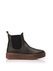 Moda In Pelle SH Illom Leather Chelsea Flexible Side Panel Boots - Image 1 of 4