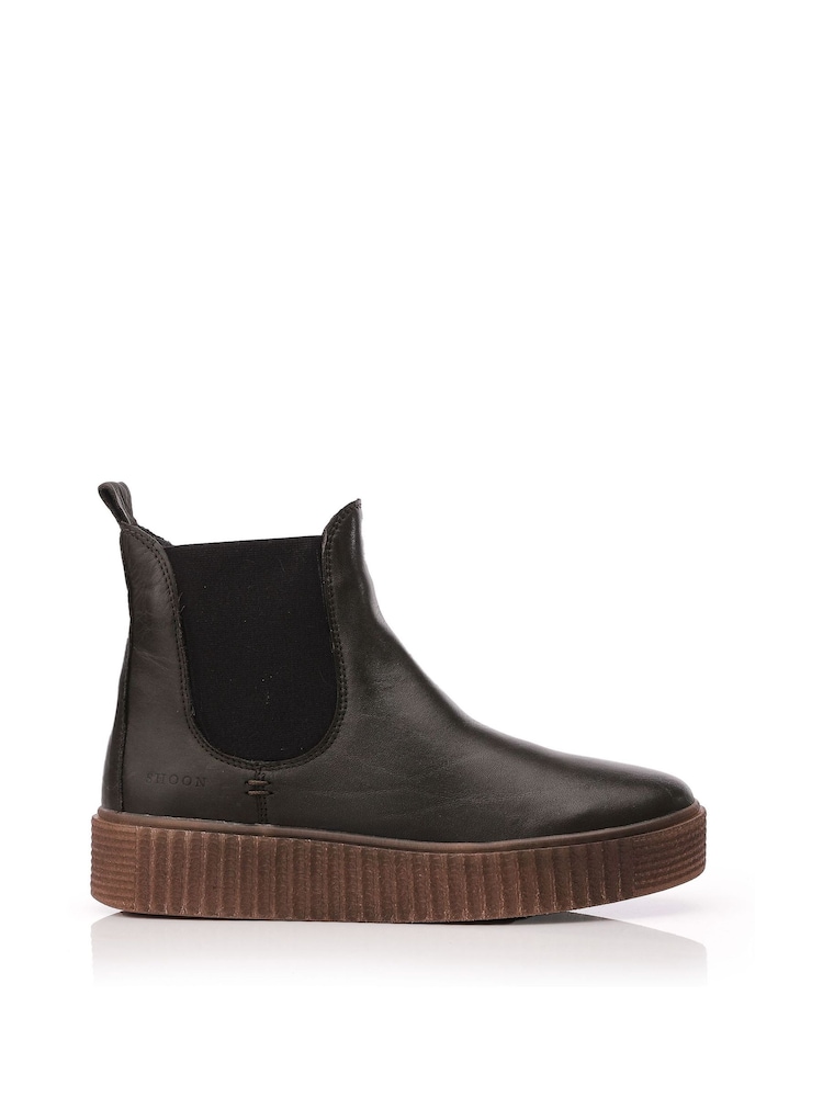 zelena - Moda in Pelle SH Illom Leather Chelsea Flexible Side Panel gležnjarji - Slika 1 iz 4 zelena - Moda in Pelle SH Illom Leather Chelsea Flexible Side Panel gležnjarji - Slika 1 iz 4