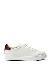Moda In Pelle Brandie Lace Up Slim Sole Trainers - Image 1 of 4