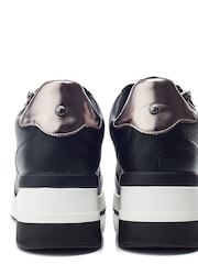 Moda In Pelle Claudie Lace Up Wedge Trainers - Image 3 of 4