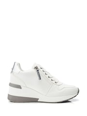 Moda In Pelle Claudie Lace Up Wedge Trainers - Image 1 of 4