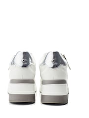Moda In Pelle Claudie Lace Up Wedge Trainers - Image 3 of 4