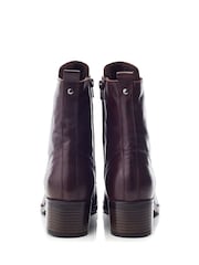 Moda in Pelle BEZZIE LACE UP LEATHER ANKLE BOOT - Image 4 of 5