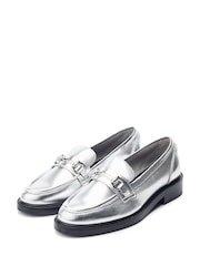 Moda in Pelle Estephe Snaffle Trim Almond Toe usnje mokasini - Slika 2 iz 4