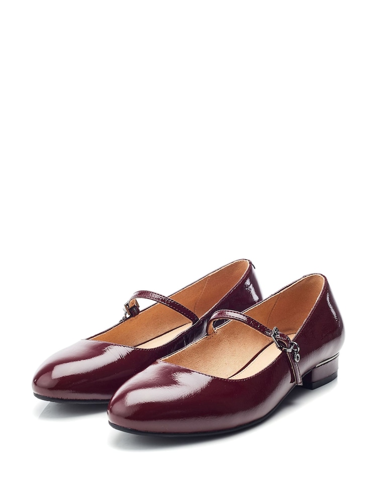 Moda in Pelle FLORENTIN BLOCK HEEL MARYJANE LEATHER SHOE - Image 2 of 4