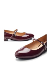 Moda in Pelle FLORENTIN BLOCK HEEL MARYJANE LEATHER SHOE - Image 4 of 4