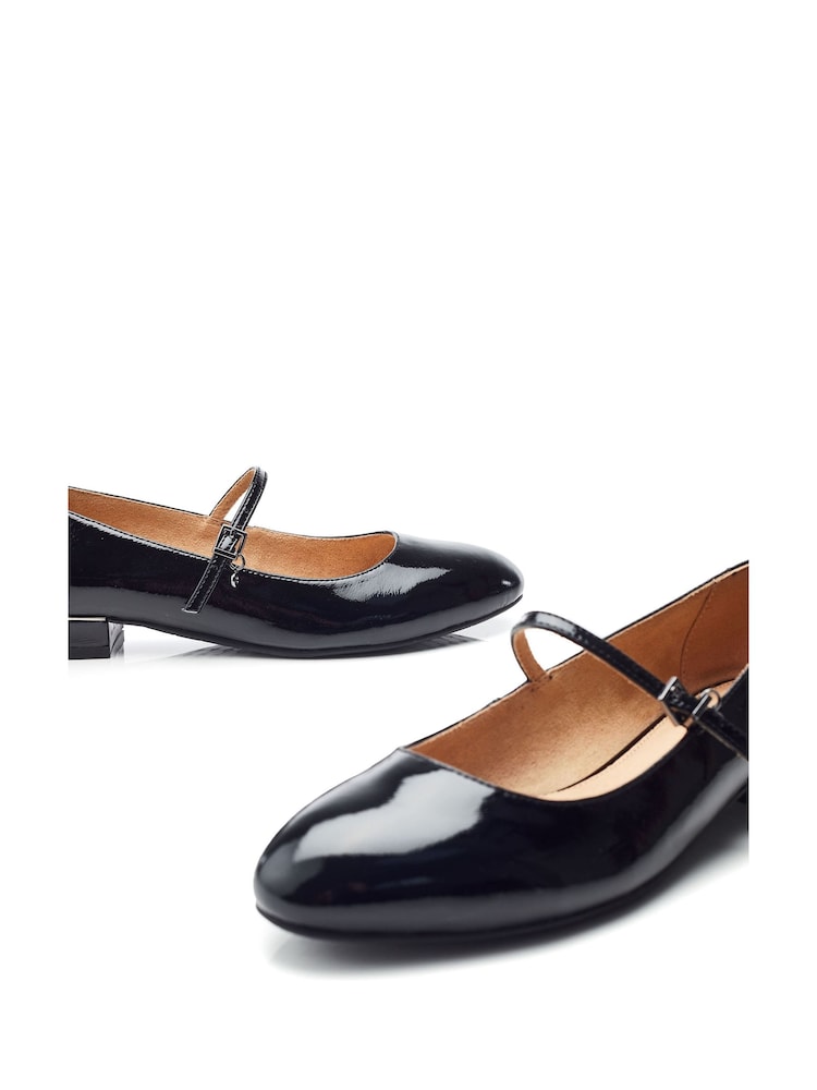 Moda in Pelle FLORENTIN BLOCK HEEL MARYJANE LEATHER SHOE - Image 5 of 5
