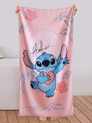 Disney Multi 100% Cotton Beach Towel - Image 1 of 3