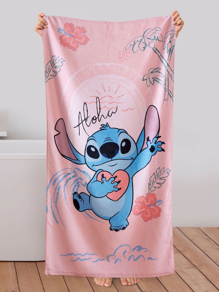 Disney Multi 100% Cotton Beach Towel - Image 1 of 3