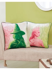 Wicked Pink Printed 100% Cotton Cushion - Image 1 of 3