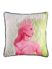 Wicked Pink Printed 100% Cotton Cushion - Image 2 of 3