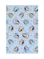 Bluey Blue Supersoft Fleece Throw - Image 1 of 1