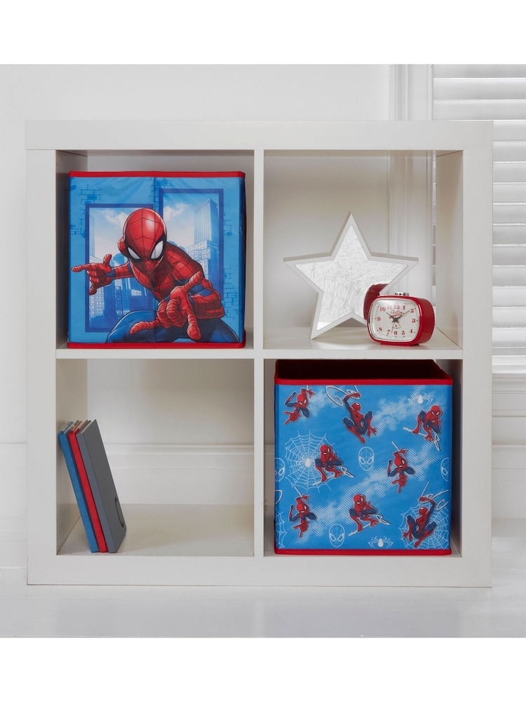 Spider-Man Blue Collapsible Storage Boxes - Image 1 of 4