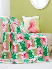 Wicked Pink Supersoft Fleece Throw - Image 2 of 4