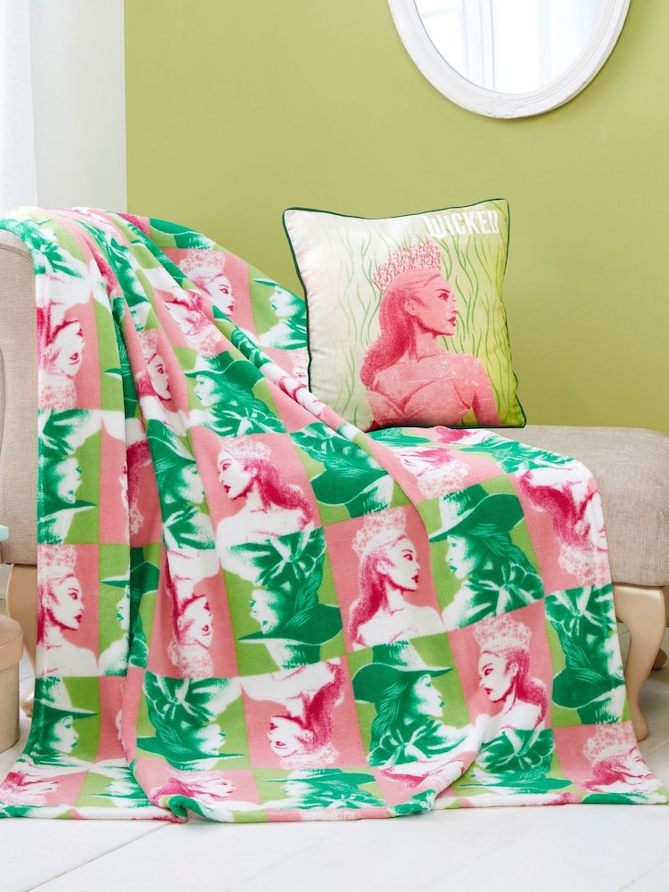 Wicked Pink Supersoft Fleece Throw - Image 2 of 4 Wicked Pink Supersoft Fleece Throw - Image 2 of 4