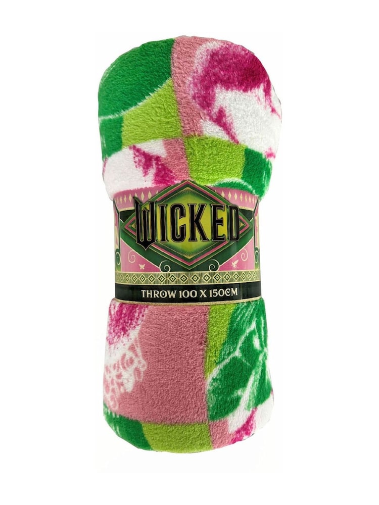 Wicked Pink Supersoft Fleece Throw - Image 4 of 4