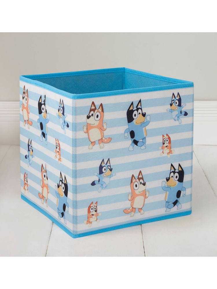 Bluey Set of 2 Blue Collapsible Storage Boxes - Image 5 of 5 Bluey Set of 2 Blue Collapsible Storage Boxes - Image 5 of 5
