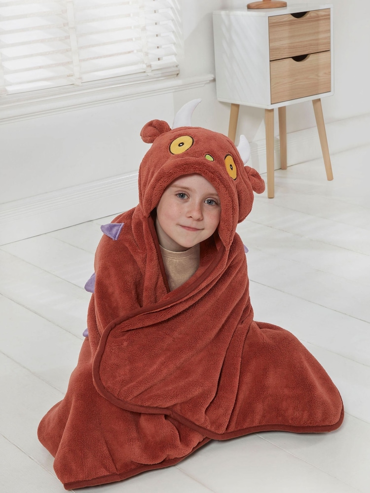Gruffalo Brown Hooded Blanket - Image 1 of 4