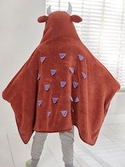 Gruffalo Brown Hooded Blanket - Image 3 of 4