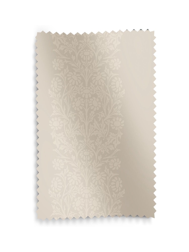 William Morris At Home Linen Blackthorn Stripe Sheer Made To Measure Curtains - Image 5 of 5 William Morris At Home Linen Blackthorn Stripe Sheer Made To Measure Curtains - Image 5 of 5