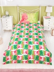 Wicked Pink Reversible Duvet Cover and Pillowcase Set - Image 3 of 5