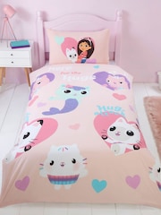 Gabbys Dollhouse Multi Reversible Single Duvet Cover and Pillowcase Set - Image 1 of 6