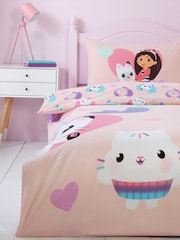 Gabbys Dollhouse Multi Reversible Single Duvet Cover and Pillowcase Set - Image 3 of 6