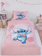 Disney Lilo & Stitch Multi Reversible Single Duvet Cover and Pillowcase Set - Изображение 1 из 4