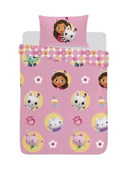 Gabbys Dollhouse Multi Reversible Duvet Cover and Pillowcase Set - Image 3 of 3