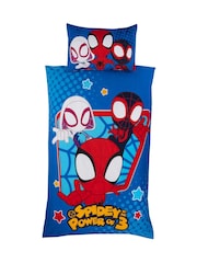 Spidey and his Amazing Friends Multi Single Reversible Duvet Cover and Pillowcase Set - Image 4 of 4