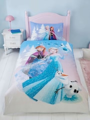 Frozen Multi Reversible Single Duvet Cover and Pillowcase Set - Image 1 of 5