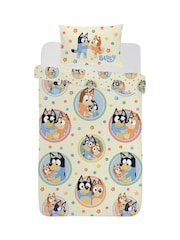Bluey Multi 100% Cotton Reversible Single Duvet Cover and Pillowcase Set - Image 3 of 3