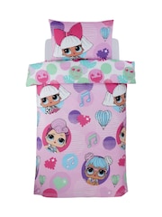 L.O.L. Surprise! Multi Reversible Duvet Cover and Pillowcase Set - Image 3 of 4