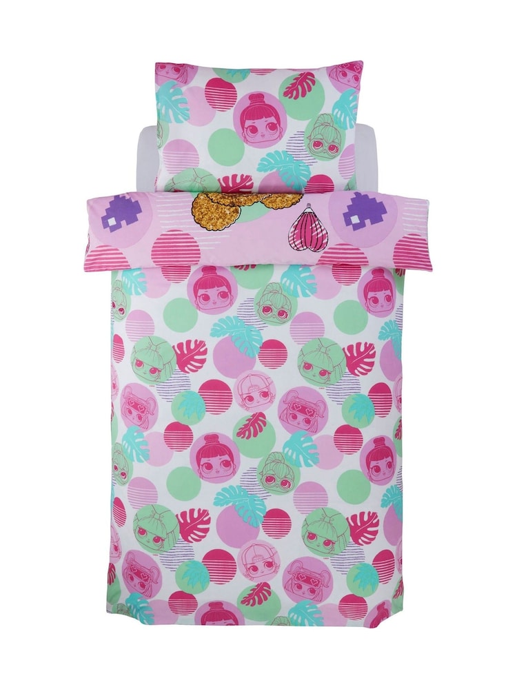 L.O.L. Surprise! Multi Reversible Duvet Cover and Pillowcase Set - Image 4 of 4