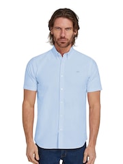 Raging Bull Short Sleeve Lightweight Oxford 100% Cotton Shirt - Image 1 of 5