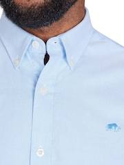 Raging Bull Short Sleeve Lightweight Oxford 100% Cotton Shirt - Image 2 of 5